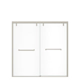 Uptown 56-59 x 58 in. 8 mm Bypass Tub Door for Alcove Installation with Clear glass in Chrome
