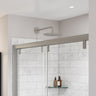 Uptown 44-47 x 76 in. 8 mm Bypass Shower Door for Alcove Installation with Clear glass in Chrome