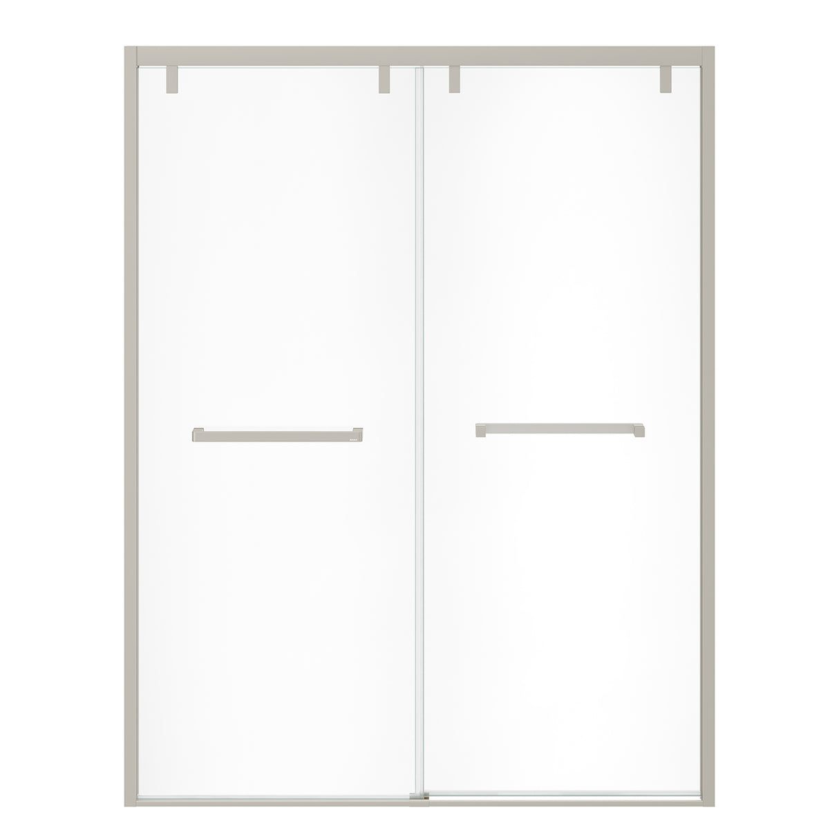 Uptown 56-59 x 76 in. 8 mm Bypass Shower Door for Alcove Installation with Clear glass in Chrome