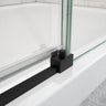Uptown 56-59 x 76 in. 8 mm Sliding Shower Door for Alcove Installation with Clear glass in Chrome