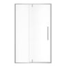 Uptown 45-47 x 76 in. 8 mm Pivot Shower Door for Alcove Installation with Clear glass in Chrome