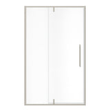 Uptown 45-47 x 76 in. 8 mm Pivot Shower Door for Alcove Installation with Clear glass in Chrome