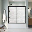 Incognito 57 Shaker 56-59 x 56 3/4 in. 8mm Tub Door