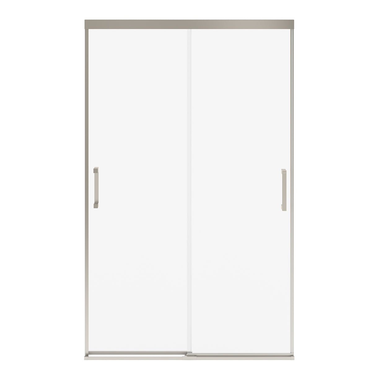 Incognito 76 44-47 x 76 in. 8mm Bypass Shower Door for Alcove Installation with Clear glass in Chrome