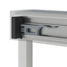 Incognito 76 44-47 x 76 in. 8mm Bypass Shower Door for Alcove Installation with Clear glass in Chrome