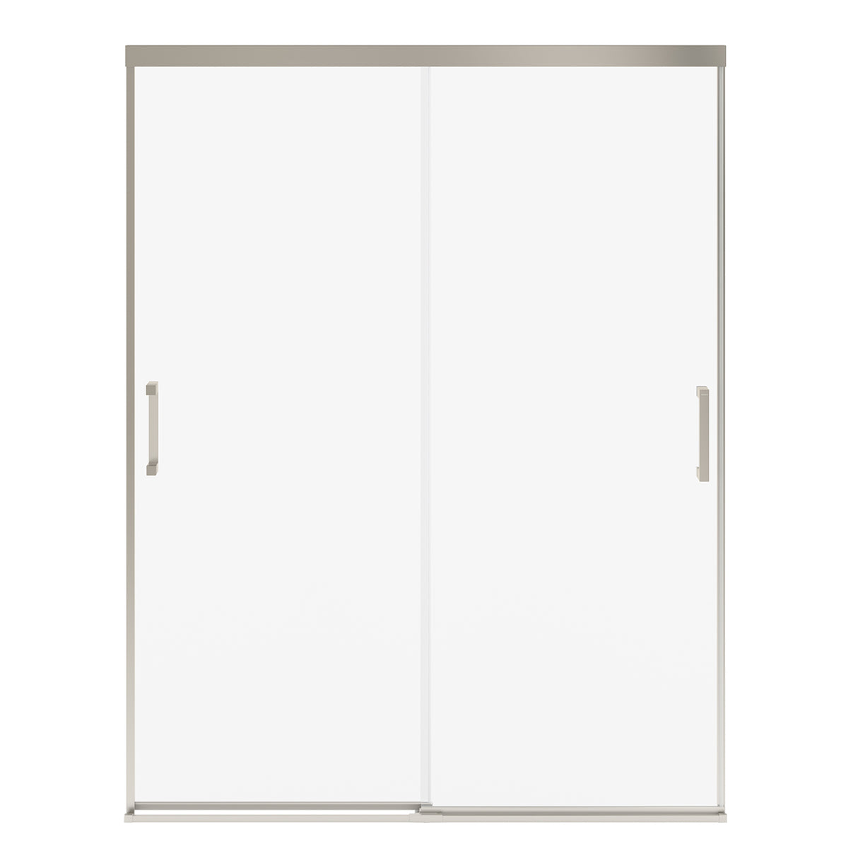 Incognito 76 56-59 x 76 in. 8mm Bypass Shower Door for Alcove Installation with Clear glass in Chrome