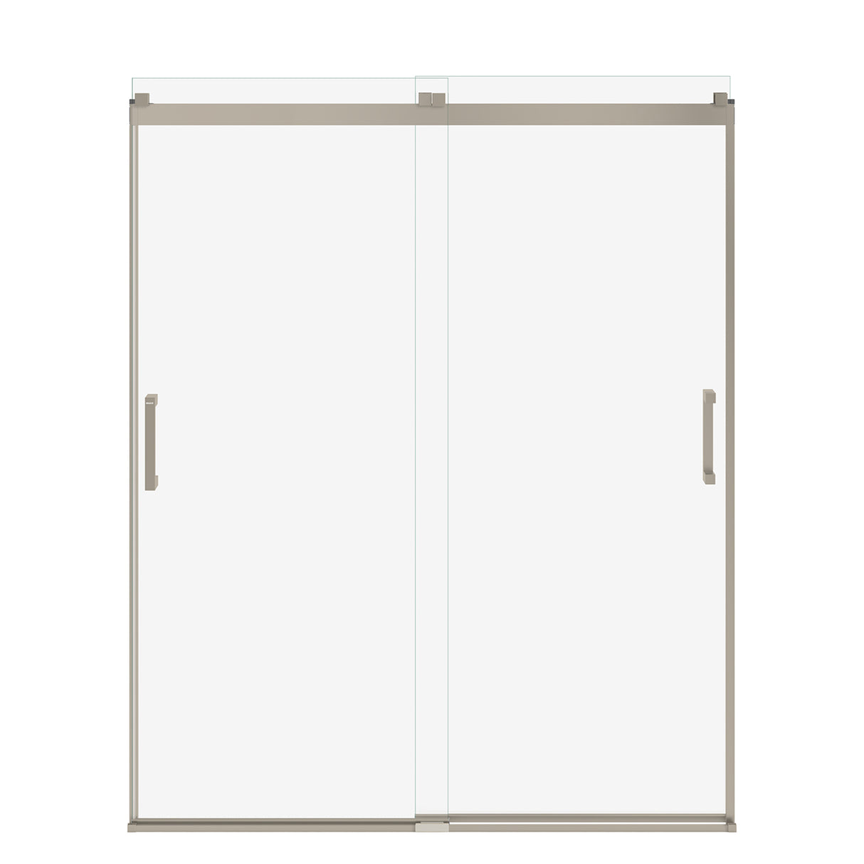Revelation Square 56-59 x 70 ½-73 in. 6 mm Bypass Shower Door for Alcove Installation with Clear glass in Chrome