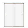 Revelation Square 56-59 x 70 ½-73 in. 6 mm Bypass Shower Door for Alcove Installation with Clear glass in Chrome
