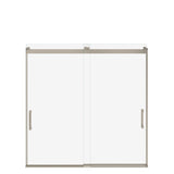 Revelation Square 56-59 x 56 ¾-59 ¼ in. 6 mm Bypass Tub Door for Alcove Installation with Clear glass in Chrome
