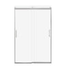 Revelation Square 44-47 x 70 ½-73 in. 8mm Bypass Shower Door for Alcove Installation with Clear glass in Chrome