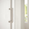 Revelation Square 56-59 x 56 ¾-59 ¼ in. 8mm Bypass Tub Door for Alcove Installation with Clear glass in Chrome