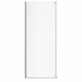 Nebula Return Panel for 36 in. Base with Clear glass in Chrome