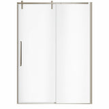 Nebula 56 ½-58 ½ x 78 ¾ in. 8mm Sliding Shower Door for Alcove Installation with Clear glass in Chrome