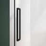 Nebula 56 ½-58 ½ x 78 ¾ in. 8mm Sliding Shower Door for Alcove Installation with Clear glass in Chrome