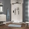 Link Neo-angle 38 x 38 x 75 in. 8mm Pivot Shower Door for Corner Installation with Clear glass in Chrome