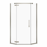 Link Neo-angle 38 x 38 x 75 in. 8mm Pivot Shower Door for Corner Installation with Clear glass in Chrome