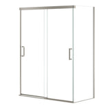Incognito 76 Return Panel for 32 in. Base with Clear glass in Chrome