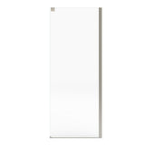 Incognito 76 Return Panel for 32 in. Base with Clear glass in Chrome