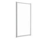 Pivolok 31-32 ¾ x 64 ½ in. Pivot Shower Door for Alcove Installation with Clear glass in Chrome