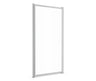Pivolok 31-32 ¾ x 64 ½ in. Pivot Shower Door for Alcove Installation with Clear glass in Chrome