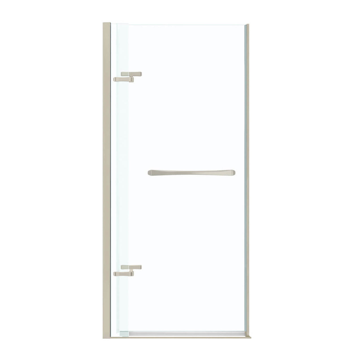 Reveal 71 32 ½-35 ½ x 71 ½ in. 8mm Pivot Shower Door for Alcove Installation with Clear glass in Chrome