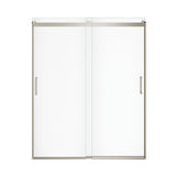 Revelation Round 56-59 in. x 70 ½-73 in. 6 mm Bypass Shower Door for Alcove Installation with Clear glass in Chrome