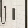 Radia Round 36 x 36 x 71 ½ in. 6 mm Sliding Shower Door for Corner Installation with Clear glass in Chrome