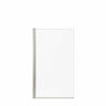 Edge Square 34 x 58 in. 8 mm Tub Screen for Alcove Installation with Clear glass in Chrome