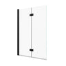 Edge Access 42 x 56 in. 6 mm Pivot Tub Screen for Alcove Installation with Clear glass in Chrome
