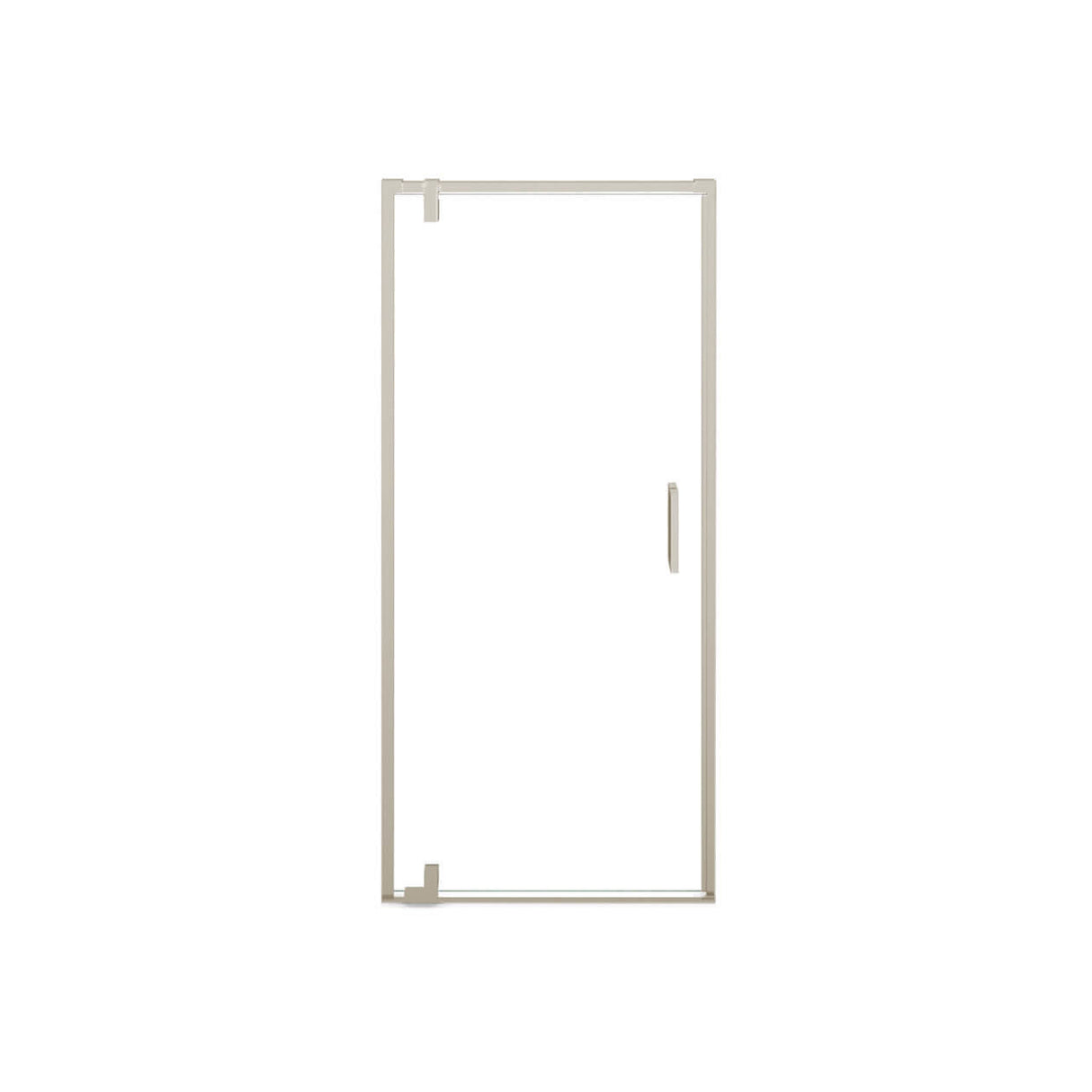 ModulR 36 x 78 in. 8 mm Pivot Shower Door for Alcove Installation with Clear glass in Chrome