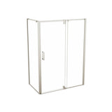 ModulR 48 x 36 x 78 in. 8mm Pivot Shower Door for Corner Installation with Clear glass in Chrome