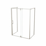 ModulR 60 x 36 x 78 in. 8mm Pivot Shower Door for Wall-mount Installation with Clear glass in Chrome