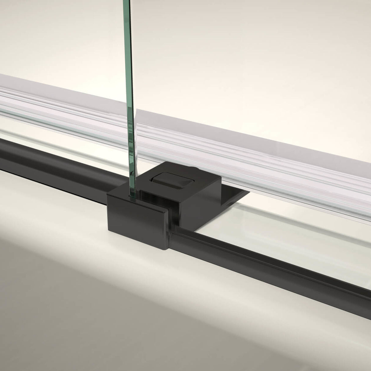 Vela 44 ½-47 x 78 ¾ in. 8mm Sliding Shower Door for Alcove Installation with Clear glass in Chrome