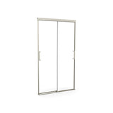 Incognito 74 39-42 x 74 in. 8mm Bypass Shower Door for Alcove Installation with Clear glass in Chrome
