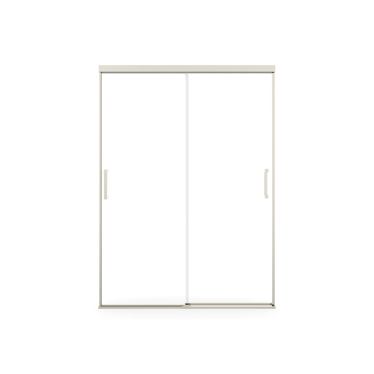 Incognito 74 51-54 x 74 in. 8mm Bypass Shower Door for Alcove Installation with Clear glass in Chrome