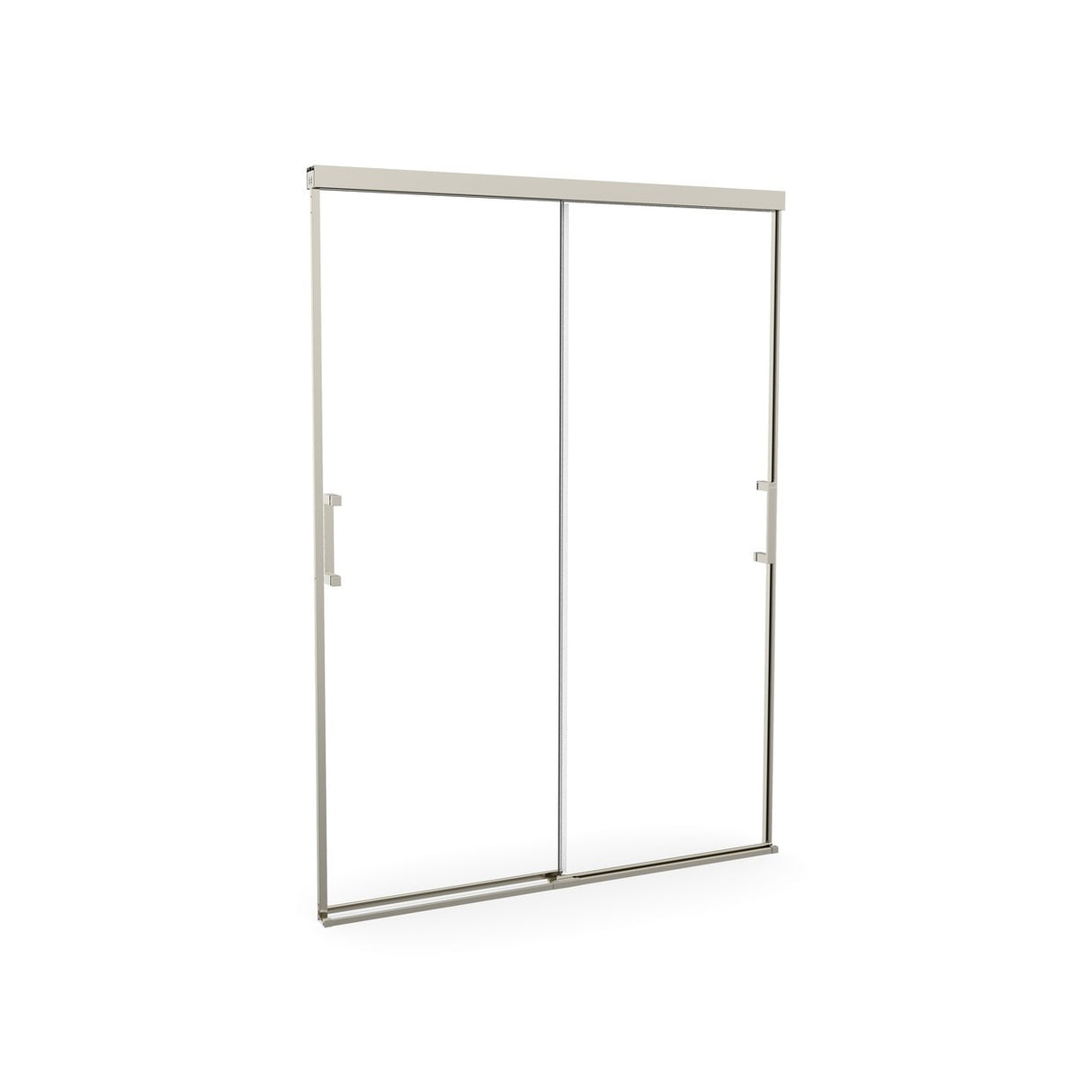 Incognito 74 51-54 x 74 in. 8mm Bypass Shower Door for Alcove Installation with Clear glass in Chrome