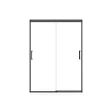 Incognito 74 51-54 x 74 in. 8mm Bypass Shower Door for Alcove Installation with Clear glass in Chrome