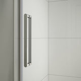 Halo Pro GS 56 ½-59 x 78 ¾ in. 8mm Sliding Shower Door for Alcove Installation with GlassShield glass in Chrome
