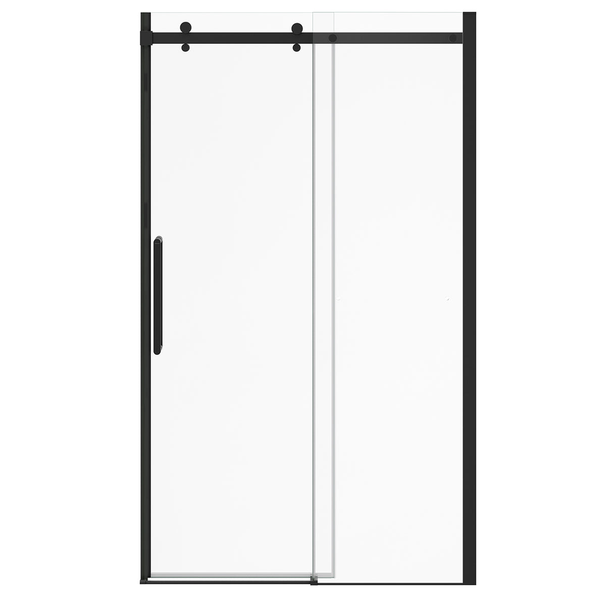 Halo Pro 44 ½-47 x 78 ¾ in. 8mm Sliding Shower Door for Alcove Installation with Clear glass in Chrome