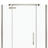 Davana Neo-angle 40 x 40 x 75 in. 8mm Pivot Shower Door for Corner Installation with Clear glass in Chrome