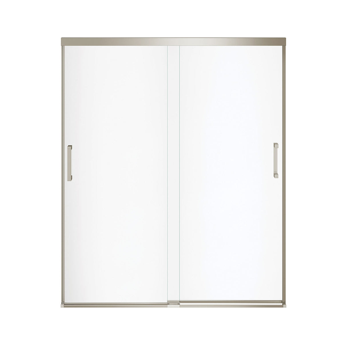 Incognito 70 56-59 x 70 ½ in. 8 mm Bypass Shower Door for Alcove Installation with Clear glass in Chrome