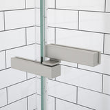 Reveal Sleek 71 44-47 x 71 ½ in. 8mm Pivot Shower Door for Alcove Installation with Clear glass in Chrome