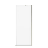 Reveal Sleek 71 Return Panel for 32 in. Base with Clear glass in Chrome