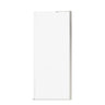 Reveal Sleek 71 Return Panel for 34 in. Base with Clear glass in Chrome