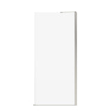 Reveal Sleek 71 Return Panel for 36 in. Base with Clear glass in Chrome