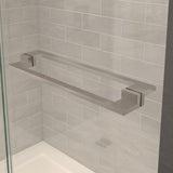 Capella 78 56-59 x 78 in. 8 mm Pivot Shower Door for Alcove Installation with GlassShield glass in Chrome