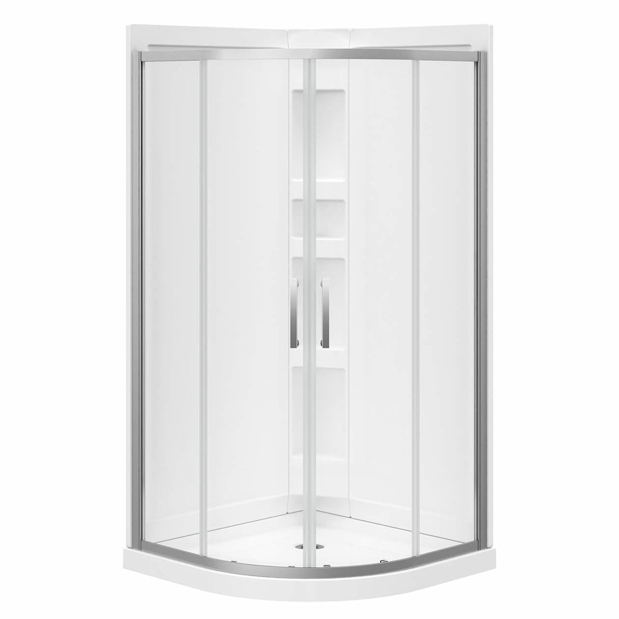 DAISY NEO-RND SHOWER KIT 38X38X 74 5/8