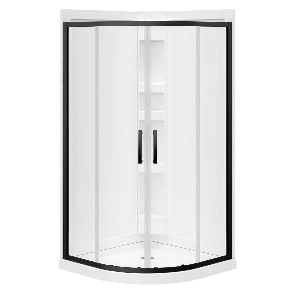 DAISY NEO-RND SHOWER KIT 38X38X 74 5/8