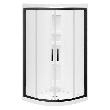 DAISY NEO-RND SHOWER KIT 38X38X 74 5/8