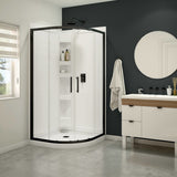 DAISY NEO-RND SHOWER KIT 38X38X 74 5/8